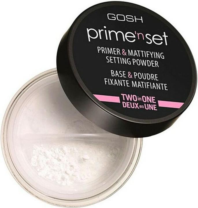 Actual product image Gosh Prime'n Set Primer & Mattifying Setting Powder Two In One (Transparent)