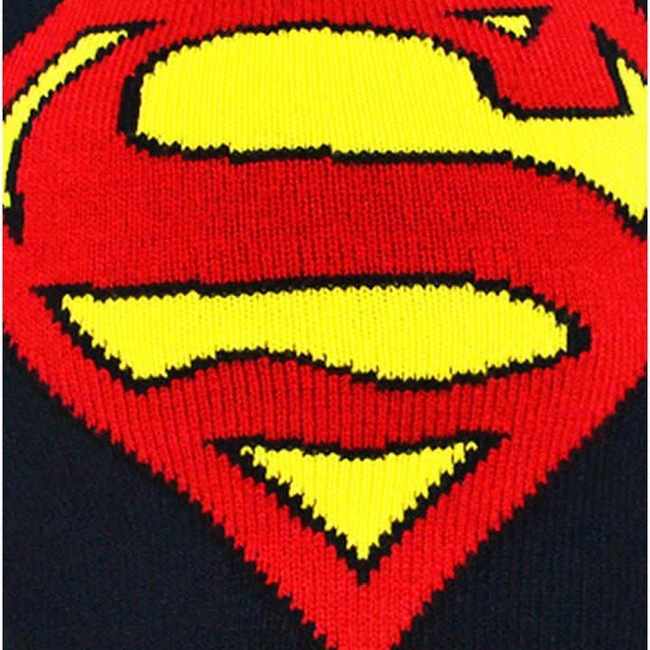 Actual product image Superman Boys beanie cap roll down