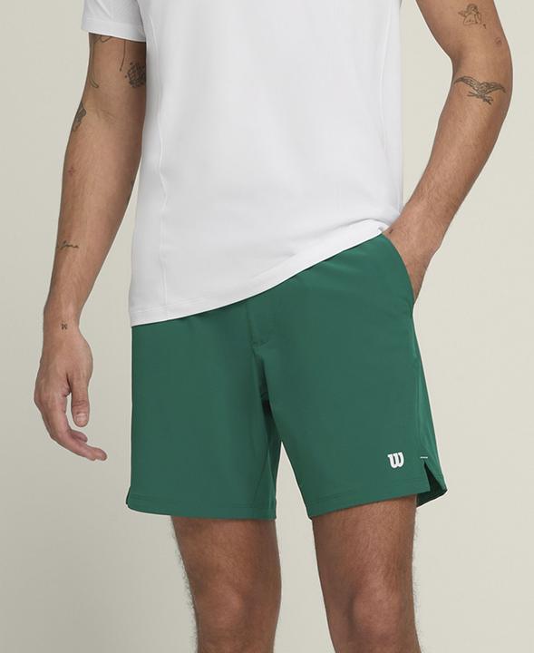Image du produit Wilson Team Short 7in Courtside Hommes Vert (XL)