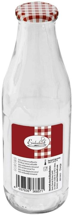 Einkochwelt Saftflaschen (1 Stk., 0.26 l)