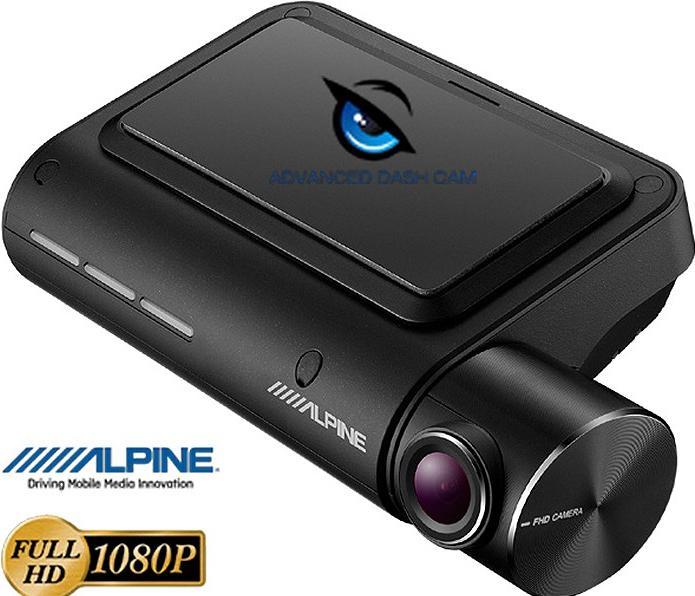 Alpine DVR-F800PRO (GPS receiver, Accelerometer, Built-in display, Wi-Fi, Built-in microphone, Full HD)