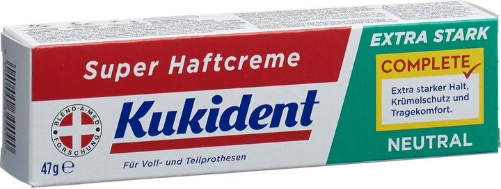 Image du produit Kukident Super Adhesion Cream Complete extra strong neutral