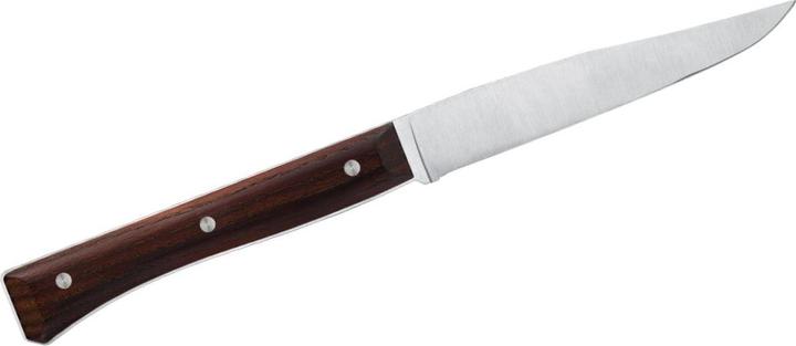 Actual product image Opinel Facette dark ash, smooth, Box of 4 (4 Piece, Knife)