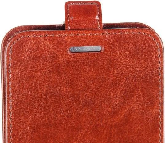 Actual product image MU Classic Leather flip case cover (Samsung Galaxy A20e)