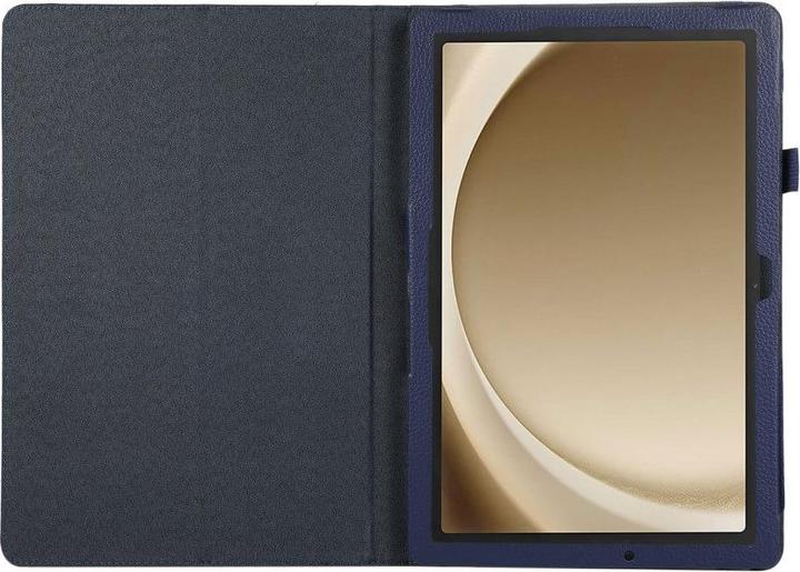 Actual product image Cover-Discount Galaxy Tab A9+ - Bi-fold stand case dark blue (Galaxy Tab A9+)
