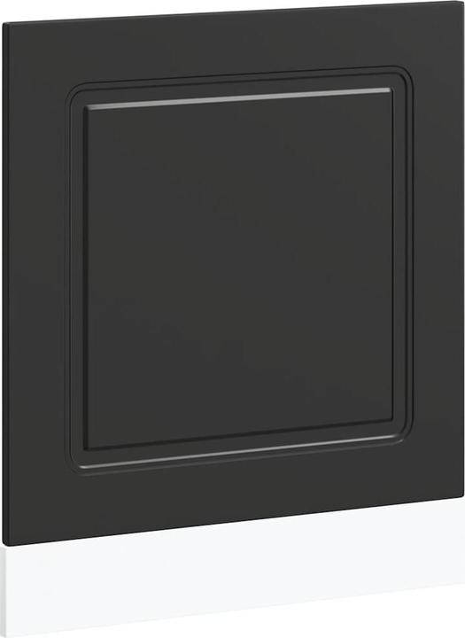 Immagine prodotto VidaXL Pannello lavastoviglie Kalmar Black 60x1,5x67 cm Materiale a base di legno