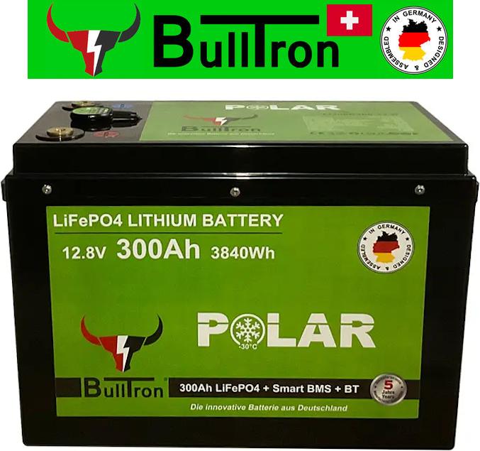 Immagine prodotto Bulltron 12/300 Polar (12.80 V, 300 Ah)