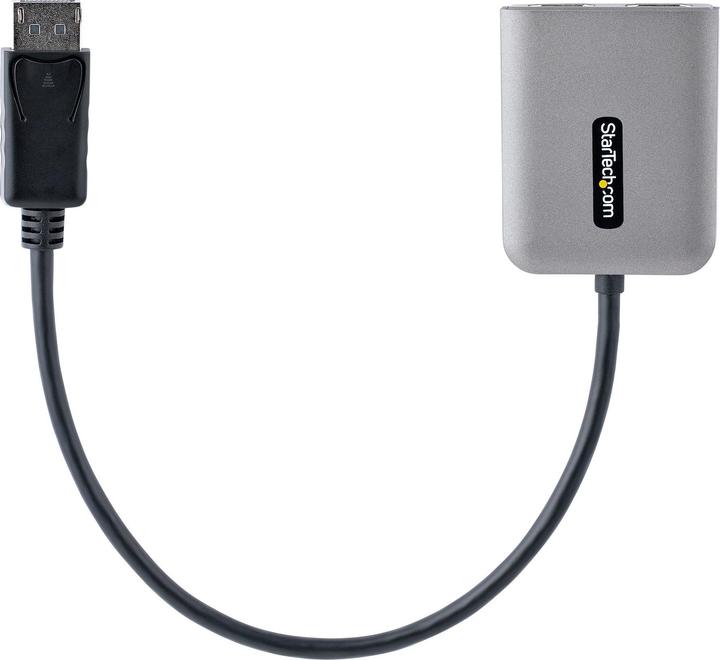 Actual product image StarTech com Displayport MST Hub auf Dual HDMI 4K 60Hz - DP 1.4 Multi Monitor Adapter/Multi Stream T (4.30 cm)