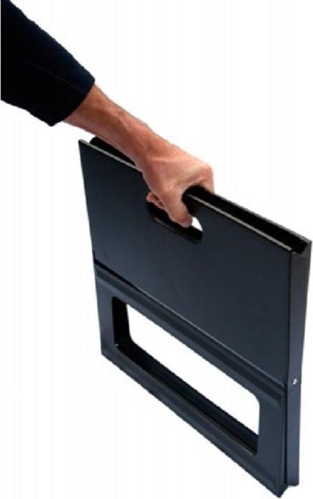 Produktbild JTI Tragbarer Grill X-Typ, Stahl (45 cm)