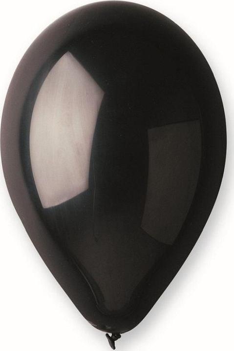 Gemar Pastellballons Schwarz, G120, 33 cm, 50 Stück. (50 x)