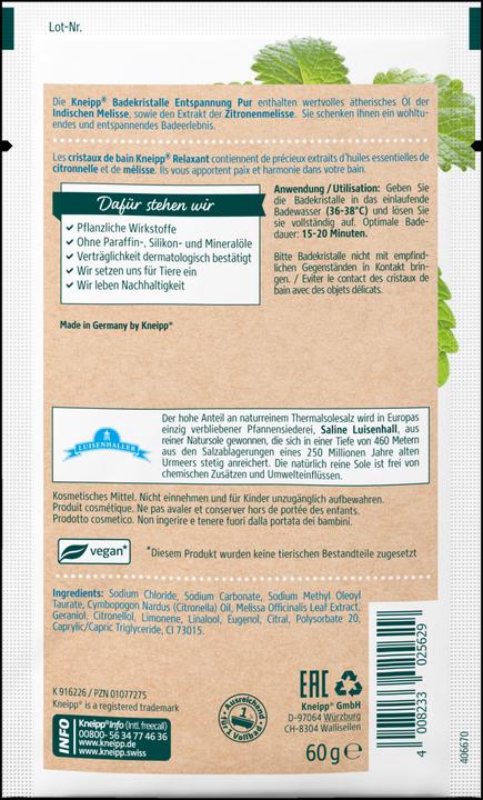 Image du produit Kneipp Détente pure (Sel de bain)
