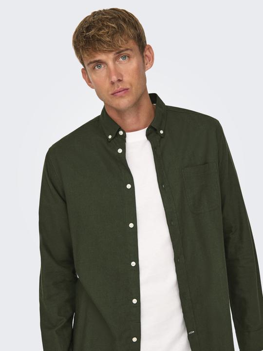 Actual product image Only & Sons Regular fit shirt collar shirt shirt shirt (S)