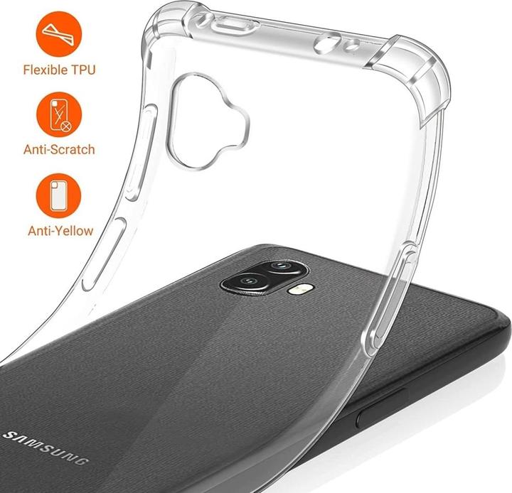 Actual product image Screenguard Samsung Galaxy Xcover6 Pro Case Crystal Soft Airbag Bumper (Samsung Galaxy XCover 6 Pro)