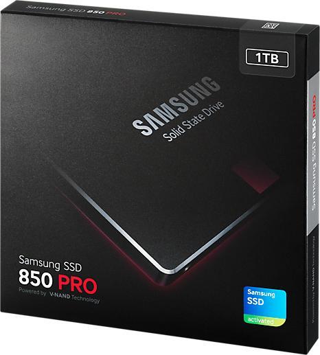 Actual product image Samsung 850 Pro (1024 GB, 2.5")