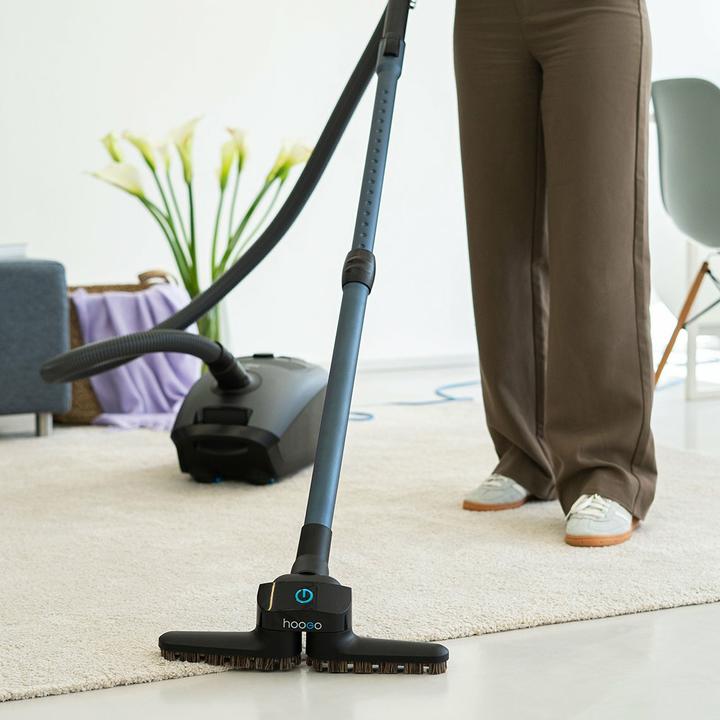 Actual product image Hoogo HGO B3+ vacuum cleaner anthracite