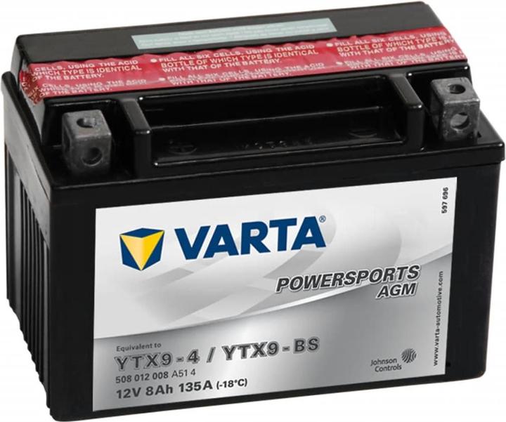 Produktbild Varta Motorradbatterie (12 V, 8 Ah, 135 A)