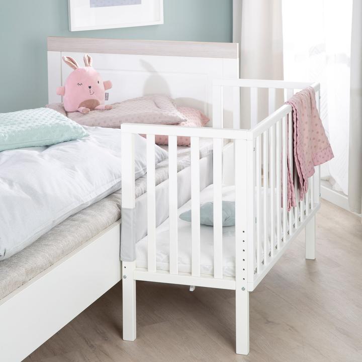Produktbild Roba Beistellbett 2in1 mit Barriere + Matratze