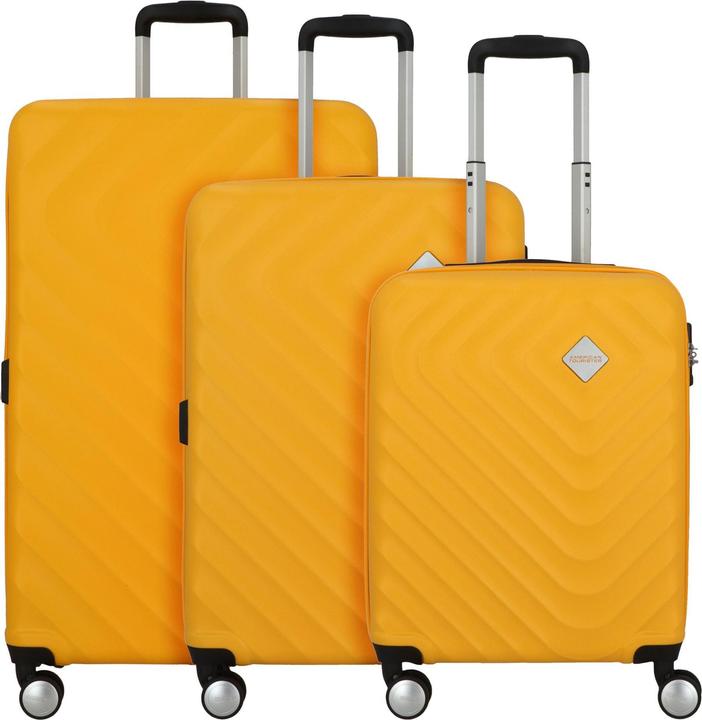 Produktbild American Tourister Summer Square 4 Rollen Kofferset 3-teilig mit Dehnfalte (209 l, XL (ab 115l))