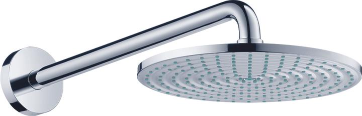 Actual product image hansgrohe Overhead shower set Raindance S 240 1jet 27474000 24 cm incl. shower arm 39 cm chrome (1 Beam types, 18 l/min)