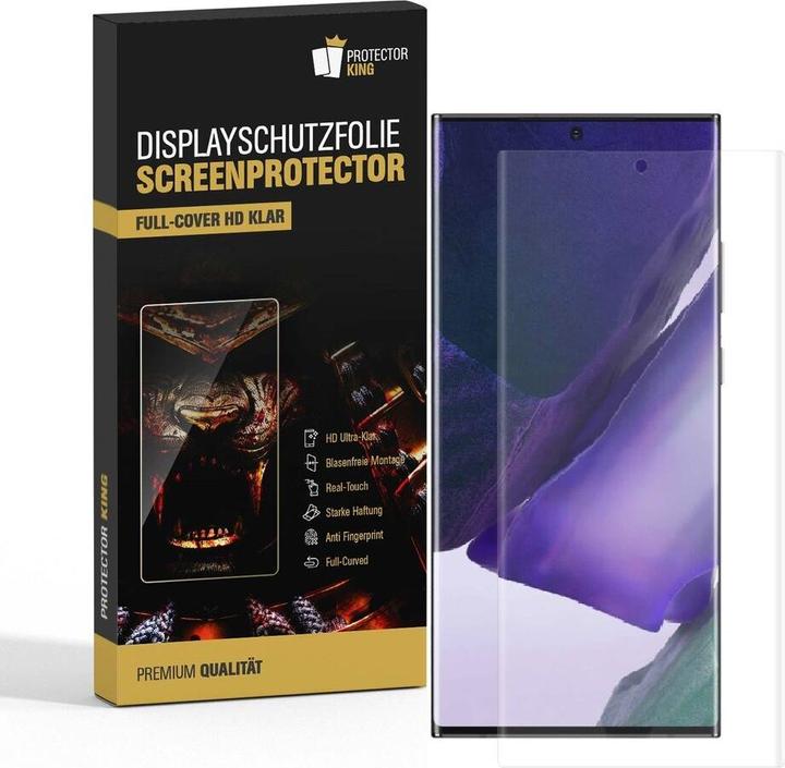 Actual product image Protectorking 2x premium screen protector 3D CLEAR (2 Piece, Samsung Galaxy Note 20 Ultra)
