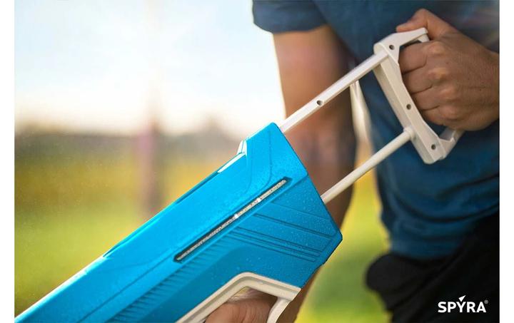 Actual product image Spyra Water gun LX blue