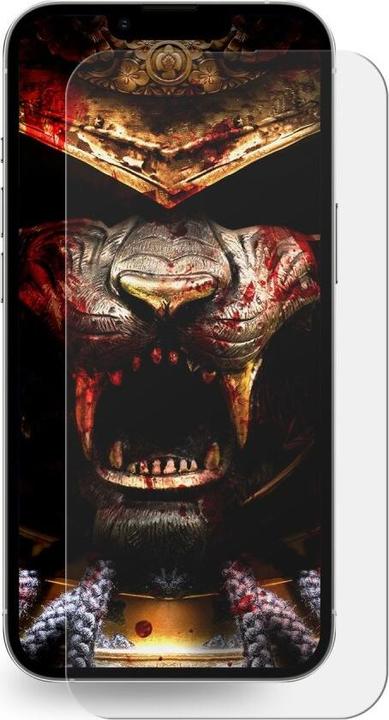 Produktbild Protectorking 1x 3D A++ echtes Tempered 9H Panzerhartglas KLAR (1 Stück, Apple iPhone 14)