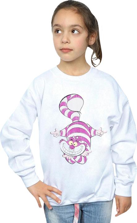 Immagine prodotto Disney Felpa da ragazza Alice In Wonderland Cheshire Cat Upside Down (116)