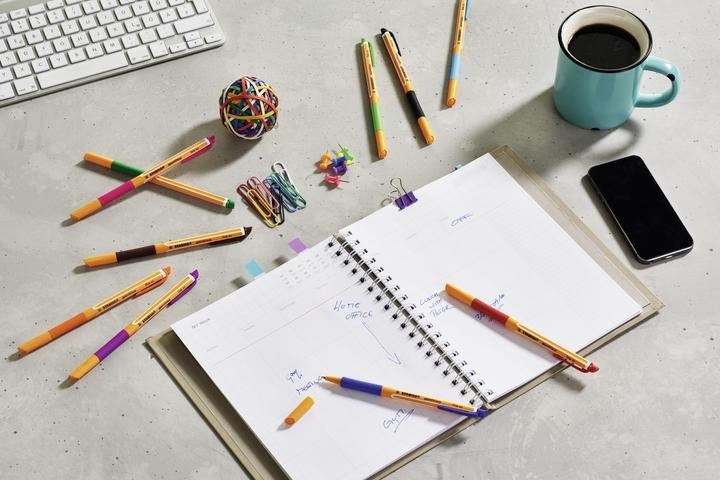 Actual product image STABILO Rollerball pointVisco (Blue, 1 x)