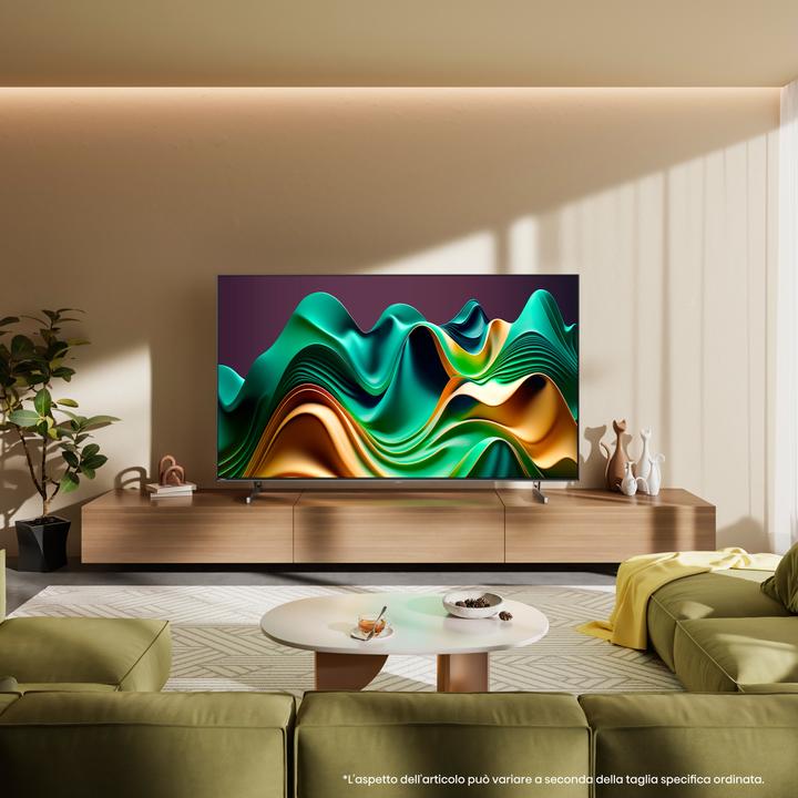 Actual product image Hisense TV 75U6NQ (189 cm (75 inch), black/dark grey, UltraHD/4K, Triple Tuner, Mini LED) (75", LED, 4K, 2024)