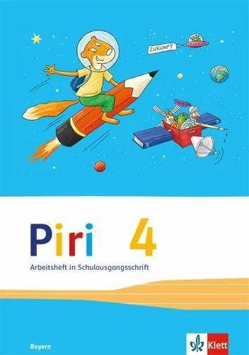 Produktbild Piri Das Sprach-Lese-Buch. Arbeitsheft in Schulausgangsschrift 4. Schuljahr. Ausgabe für Bayern (Deutsch, Ernst Klett Verlag, 2016)