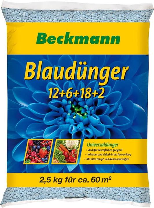 Image du produit Beckmann Blaudünger spezial 12+6+18 (2.50 kg)