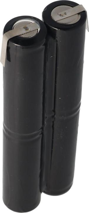 AccuCell Batterie Disposition des cellules L2x2 4x 4/5AA Batteries, avec cosses à souder (4 pcs, 1400 mAh, Piles rechargeables + chargeur)