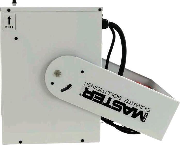 Immagine prodotto MCS Riscaldatore Master Riscaldatore TR 9 elettrico per montaggio a parete Potenza di riscaldamento 9,0 (9000 W)