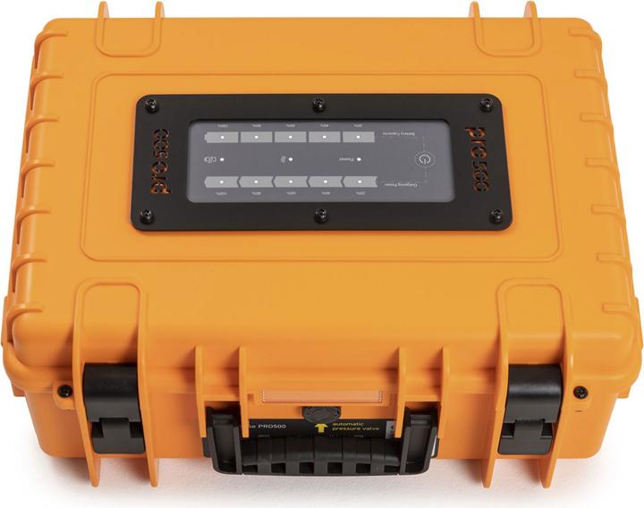 Actual product image B&W International B&W Energy Case Pro500 500W mobile power supply orange (500 Wh, 10.90 kg)