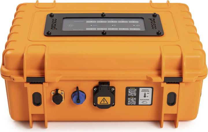 Actual product image B&W International B&W Energy Case Pro500 500W mobile power supply orange (500 Wh, 10.90 kg)
