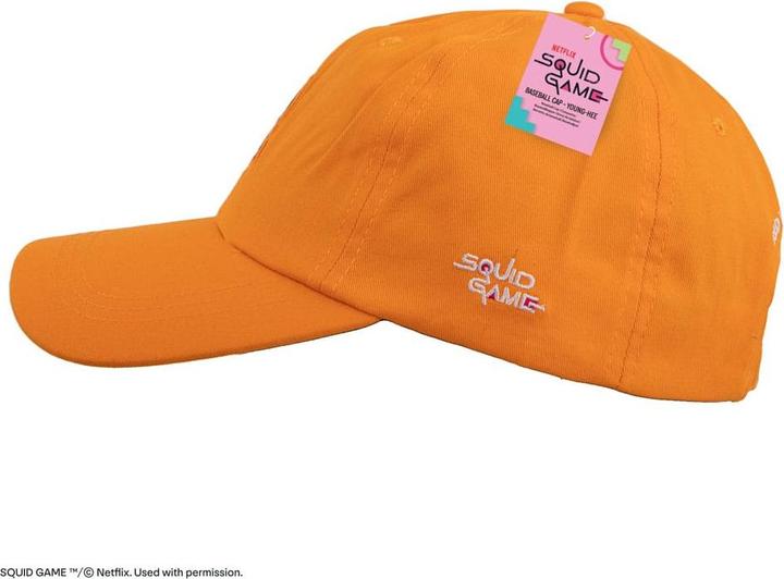 Actual product image Cinereplicas Squid Game Baseball Cap Young-hee