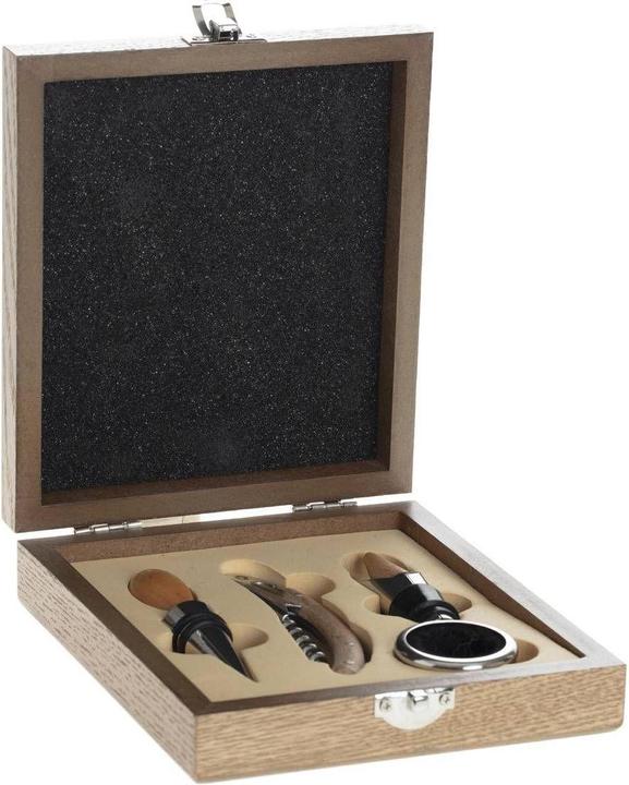 Secret De Gourmet Decanter Set - 5 Posti, In Vetro, Per Vino, Elegante E Pratico