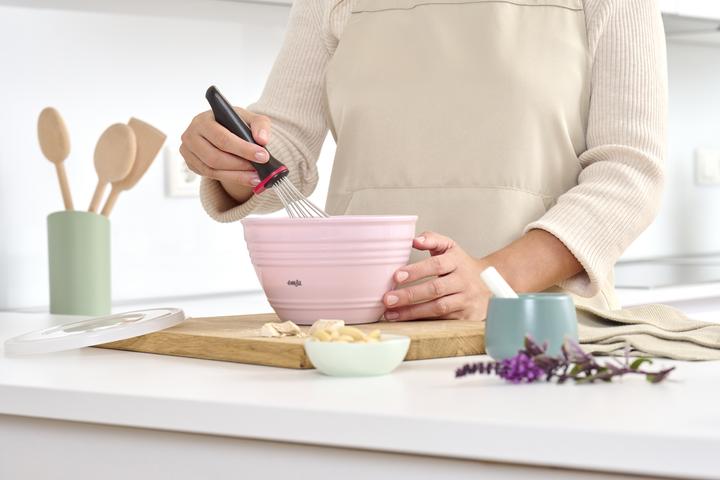 Actual product image Emsa Prep&Bake plastic mixing bowl pink w.D. 1.7L (1.70 l, 1 x)