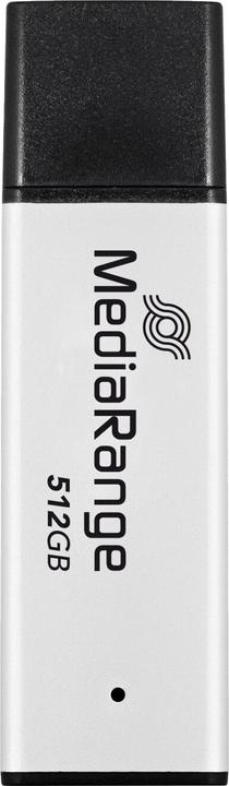 Actual product image MediaRange USB-Stick 512GB USB 3.0 high performance alumin (512 GB, USB-A)