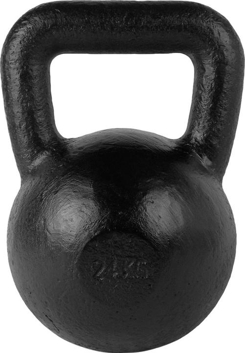 Immagine prodotto Tunturi Gusseisen Kettlebell mit Gummi Boden (1 x 24 kg)