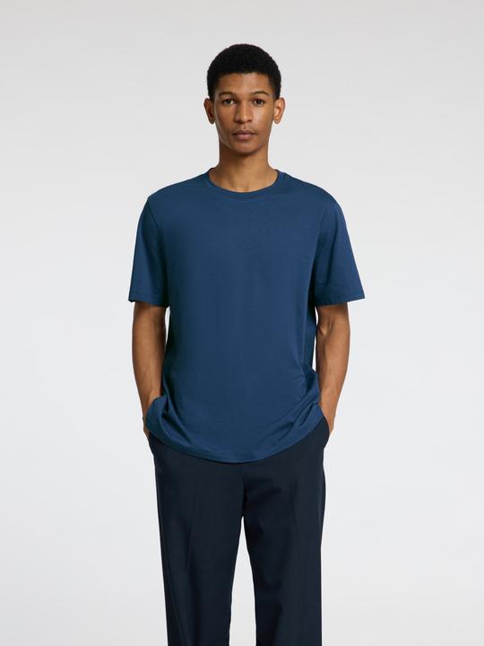 Actual product image Selected Homme Slhaspen Slub Ss O-Neck Tee Noos (XXL)