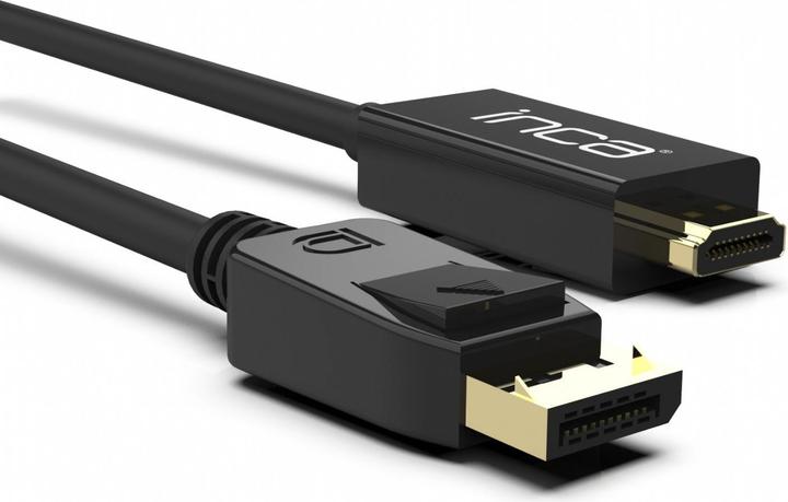 Image du produit Inca DisplayPort vers HDMI,Câble 1,8 m,10,2 Gbit/s (max.) (1.80 m, DisplayPort, HDMI)