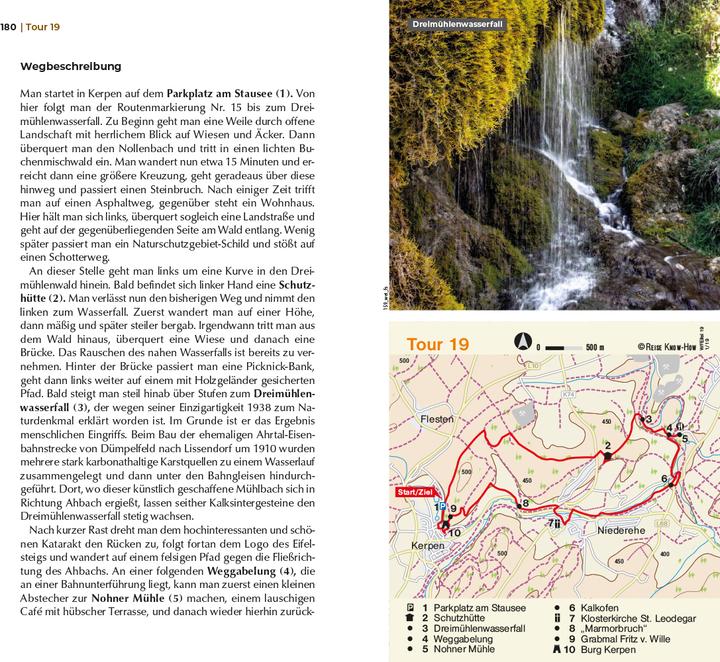 Immagine prodotto Wanderführer Eifel : 40 Wanderungen, mit GPS-Tracks (Tedesco, Frank Schmitt, Barbara Kemmer, 2022)