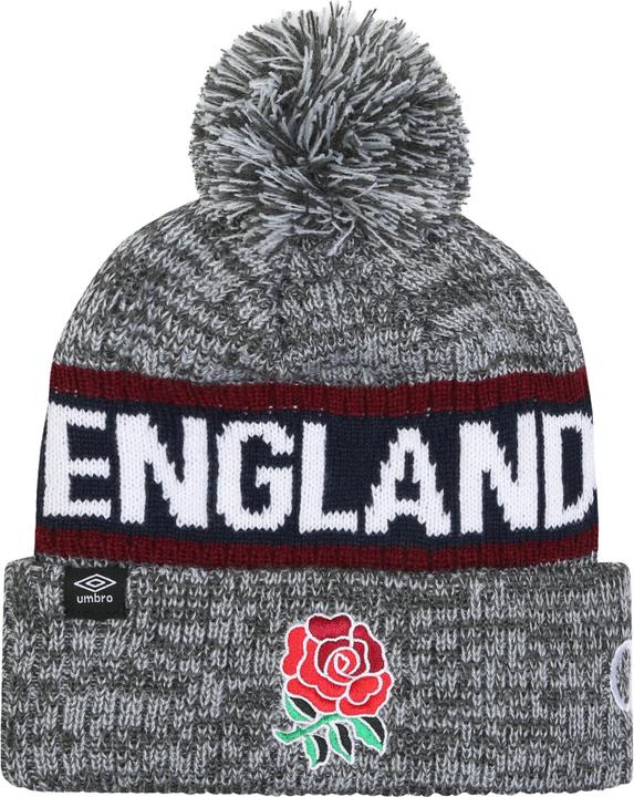 Immagine prodotto Umbro 23/24 Cappello a Cuffia England Rugby Pon Pon Adulto Unisex (Taglia unica)
