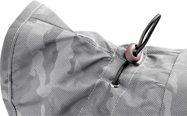 Actual product image Hunter Mackintosh Huka to go for dogs silver 65 (65, Dog raincoat)