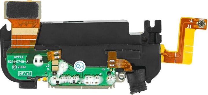 Image du produit OEM Connecteur Dock Flex pour iPhone 3GS noir (iPhone 3GS)