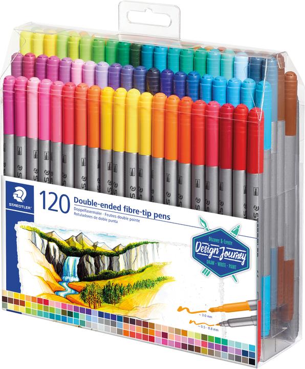 Actual product image Staedtler Design Journey (Multinational, 120 x)