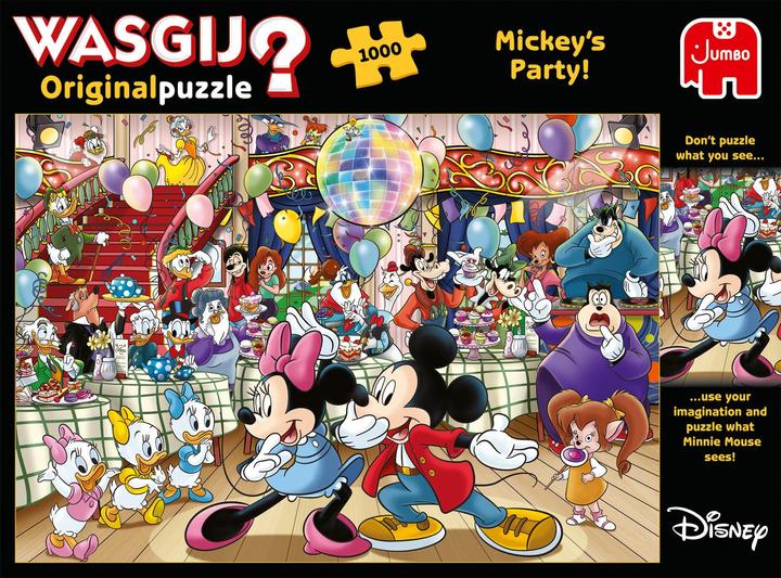 Produktbild Jumbo Puzzle Wasgij Orginal Disney (1000 Teile)