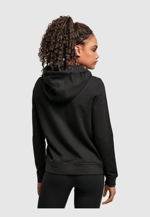 Actual product image Merchcode Ladies Peace - 2 Hand Heart Black Basic Hoody - 161643 (L)