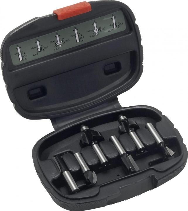 Produktbild Bosch Zubehör HM-Fräser-Set mit 8 mm Schaft, 6-teilig